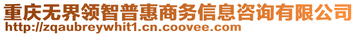 重慶無(wú)界領(lǐng)智普惠商務(wù)信息咨詢有限公司