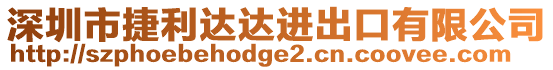 深圳市捷利達達進出口有限公司