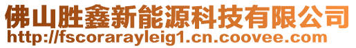 佛山勝鑫新能源科技有限公司