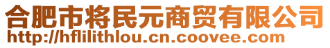 合肥市將民元商貿(mào)有限公司