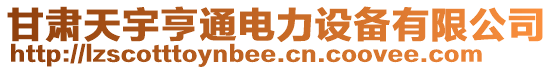 甘肅天宇亨通電力設(shè)備有限公司