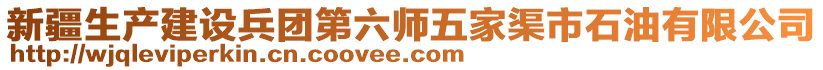 新疆生產(chǎn)建設(shè)兵團(tuán)第六師五家渠市石油有限公司