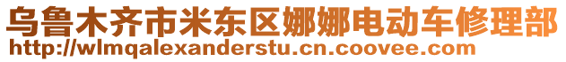 烏魯木齊市米東區(qū)娜娜電動車修理部