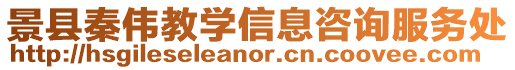 景縣秦偉教學信息咨詢服務處