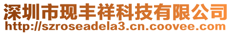 深圳市現豐祥科技有限公司