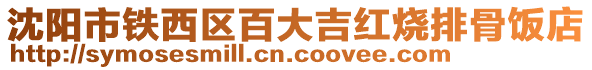 沈陽市鐵西區百大吉紅燒排骨飯店