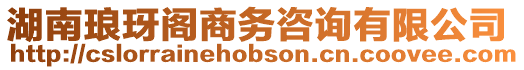 湖南瑯玡閣商務(wù)咨詢有限公司