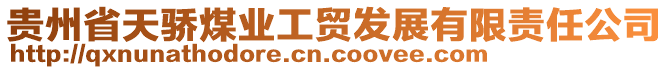 貴州省天驕煤業工貿發展有限責任公司
