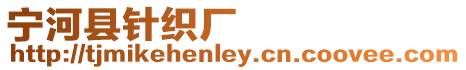 寧河縣針織廠