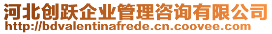 河北創(chuàng)躍企業(yè)管理咨詢有限公司