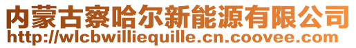 內(nèi)蒙古察哈爾新能源有限公司