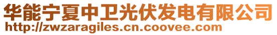 華能寧夏中衛(wèi)光伏發(fā)電有限公司