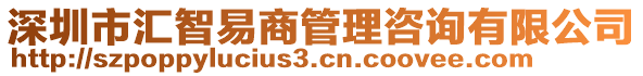 深圳市匯智易商管理咨詢有限公司