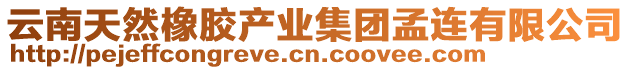 云南天然橡膠產(chǎn)業(yè)集團(tuán)孟連有限公司