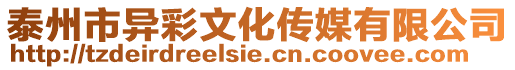 泰州市異彩文化傳媒有限公司