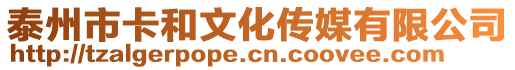泰州市卡和文化傳媒有限公司