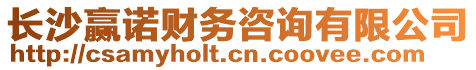 長沙贏諾財務咨詢有限公司