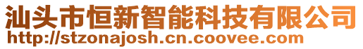 汕頭市恒新智能科技有限公司