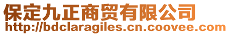 保定九正商貿有限公司