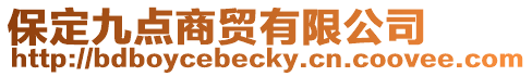 保定九點商貿有限公司