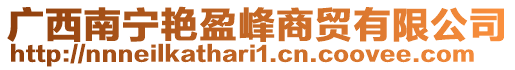 廣西南寧艷盈峰商貿有限公司