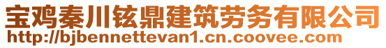 寶雞秦川鉉鼎建筑勞務有限公司