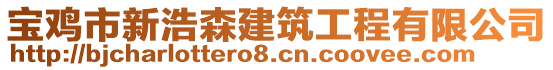 寶雞市新浩森建筑工程有限公司