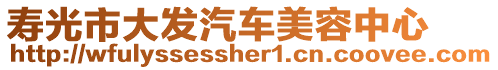 壽光市大發汽車美容中心
