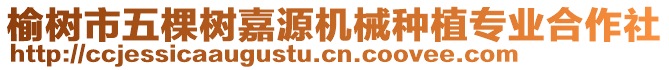 榆樹市五棵樹嘉源機械種植專業合作社