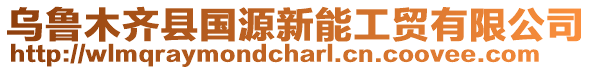 烏魯木齊縣國源新能工貿有限公司