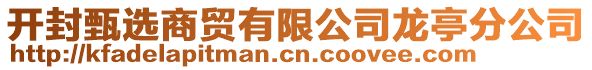 開封甄選商貿有限公司龍亭分公司