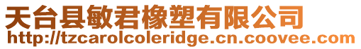 天臺縣敏君橡塑有限公司