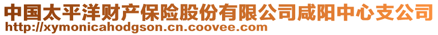中國太平洋財產(chǎn)保險股份有限公司咸陽中心支公司