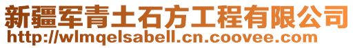 新疆軍青土石方工程有限公司