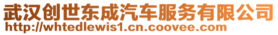 武漢創世東成汽車服務有限公司