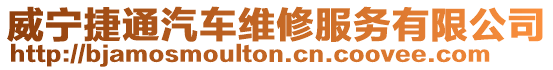 威寧捷通汽車維修服務有限公司