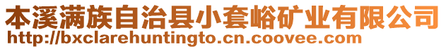 本溪滿族自治縣小套峪礦業(yè)有限公司
