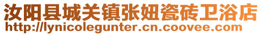 汝陽縣城關鎮張妞瓷磚衛浴店