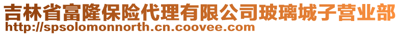 吉林省富隆保險代理有限公司玻璃城子營業(yè)部