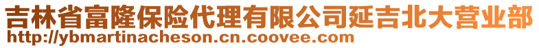 吉林省富隆保險代理有限公司延吉北大營業(yè)部