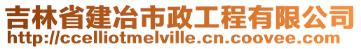 吉林省建冶市政工程有限公司