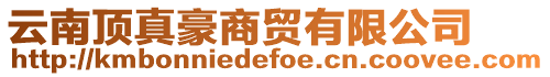 云南頂真豪商貿有限公司