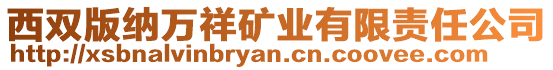 西雙版納萬祥礦業(yè)有限責(zé)任公司