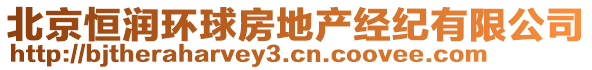 北京恒潤環(huán)球房地產(chǎn)經(jīng)紀有限公司