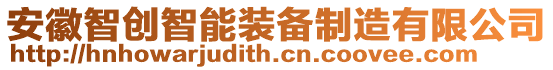 安徽智創(chuàng)智能裝備制造有限公司
