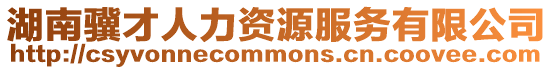 湖南驥才人力資源服務有限公司