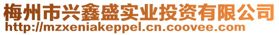 梅州市興鑫盛實(shí)業(yè)投資有限公司