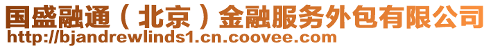 國盛融通(北京)金融服務外包有限公司