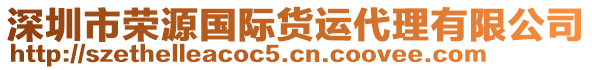 深圳市榮源國(guó)際貨運(yùn)代理有限公司