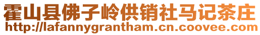 霍山縣佛子嶺供銷社馬記茶莊